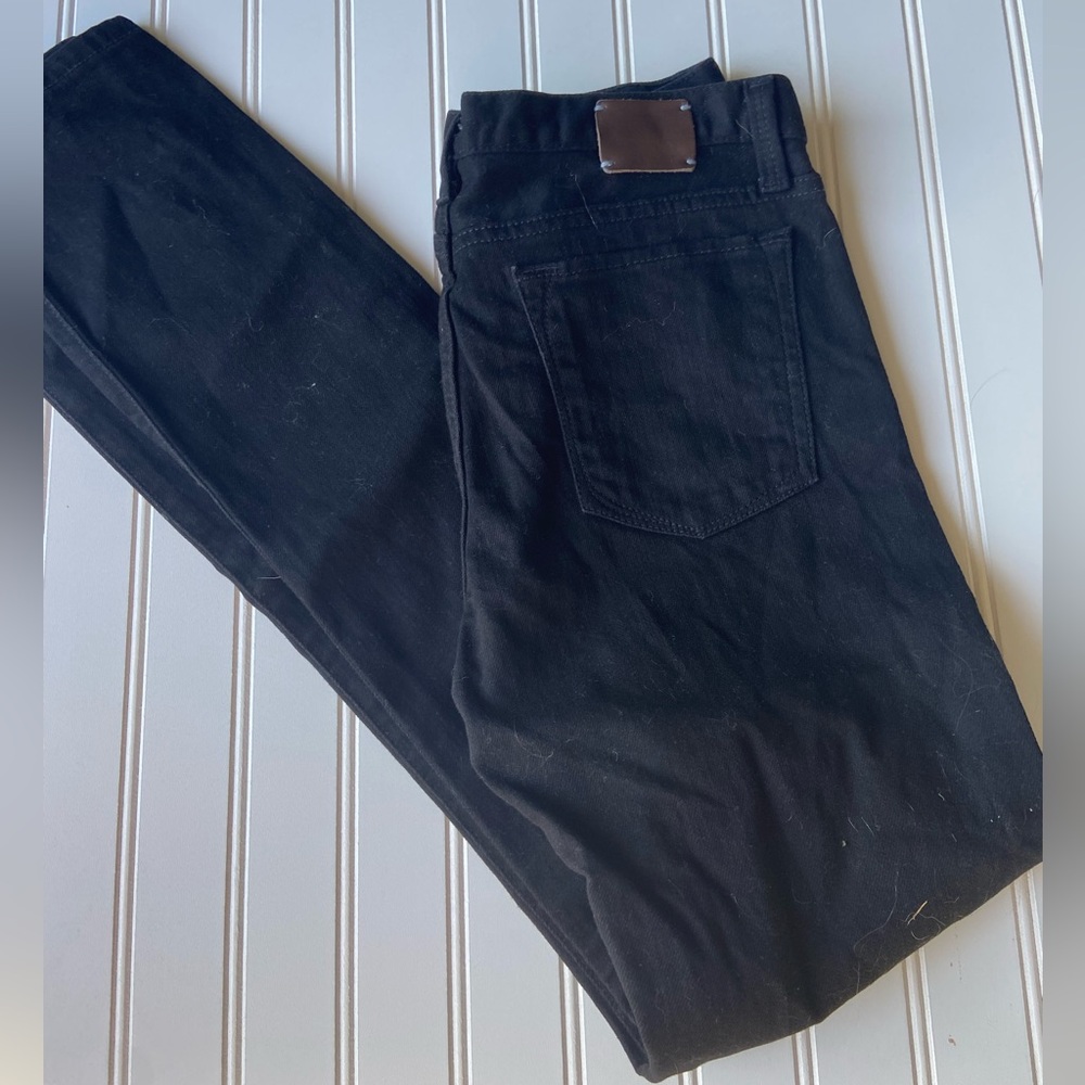 Banana Republic Black Skinny Jeana Sz:27 long / tall